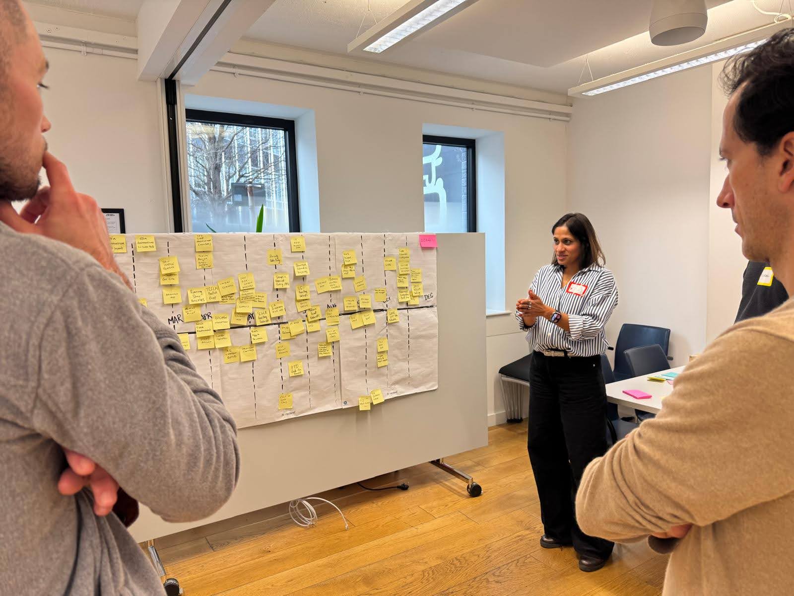 Rujuta facilitating a workshop